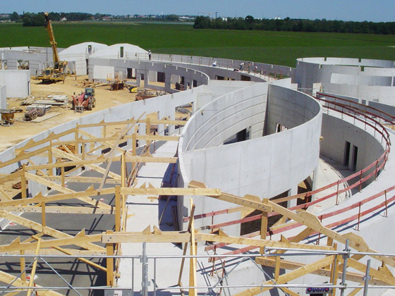 Chantier du groupe scolaire de Saint-Pierre-du-Perray