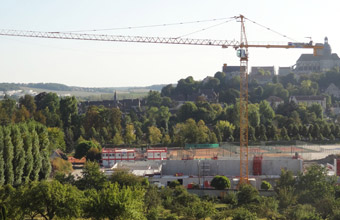 Chantier à  Provins